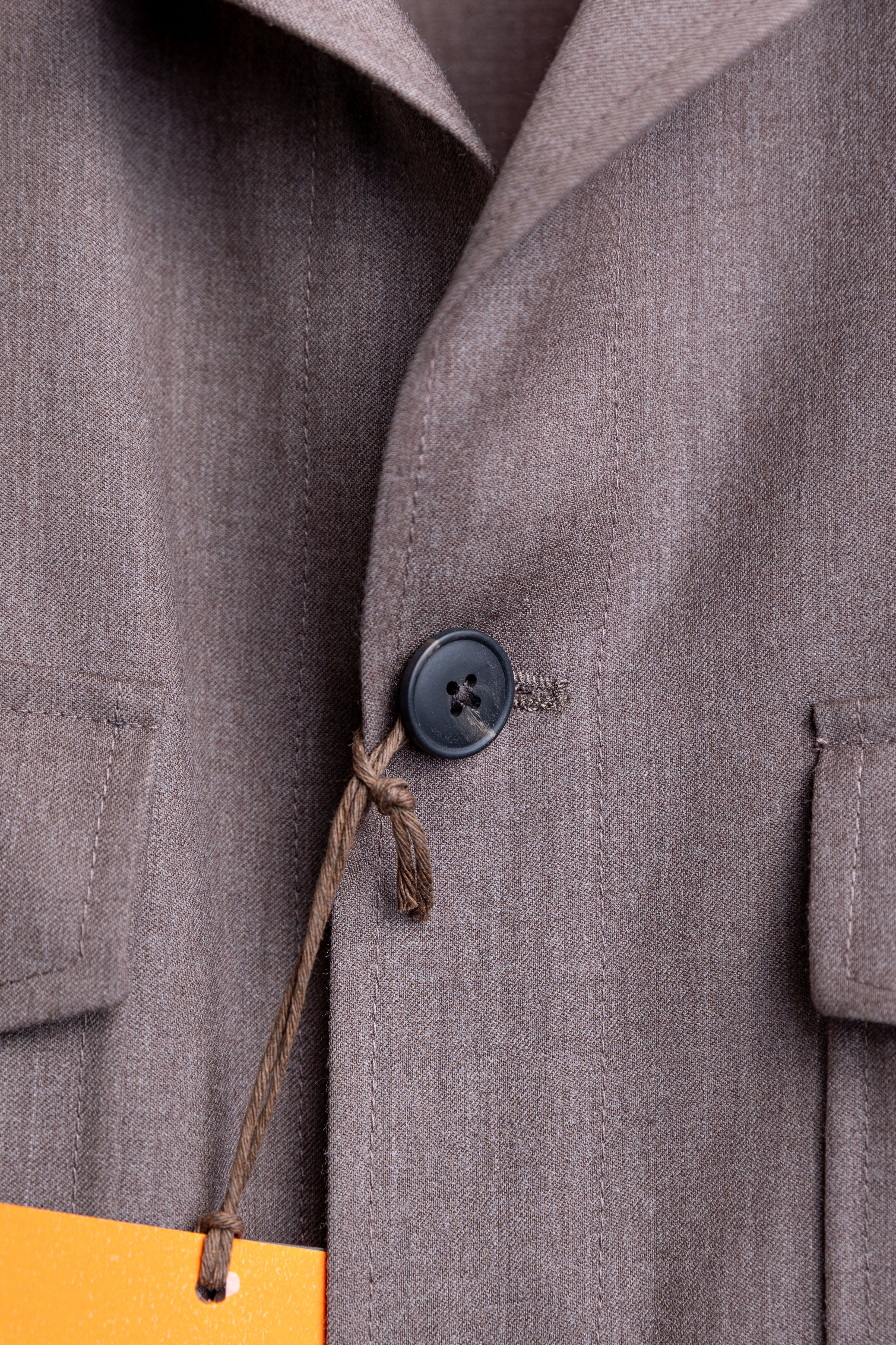 Kurtka Overjacket Scarano Napoli Brązowa Flanela