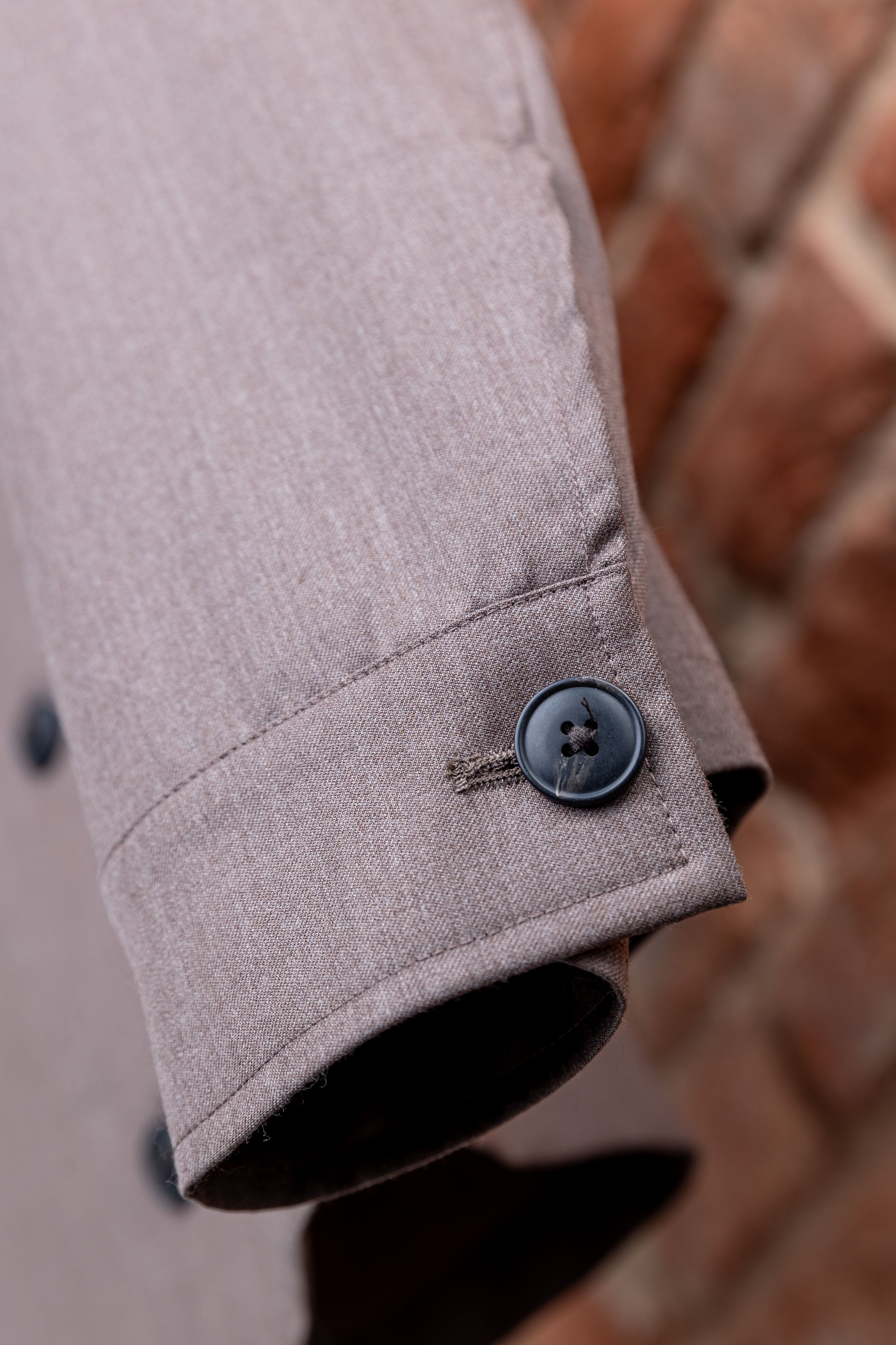 Kurtka Overjacket Scarano Napoli Brązowa Flanela