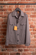 Kurtka Overjacket Scarano Napoli Brązowa Flanela
