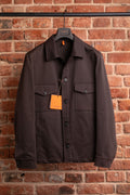 Kurtka Overjacket Scarano Napoli Brown Cotton
