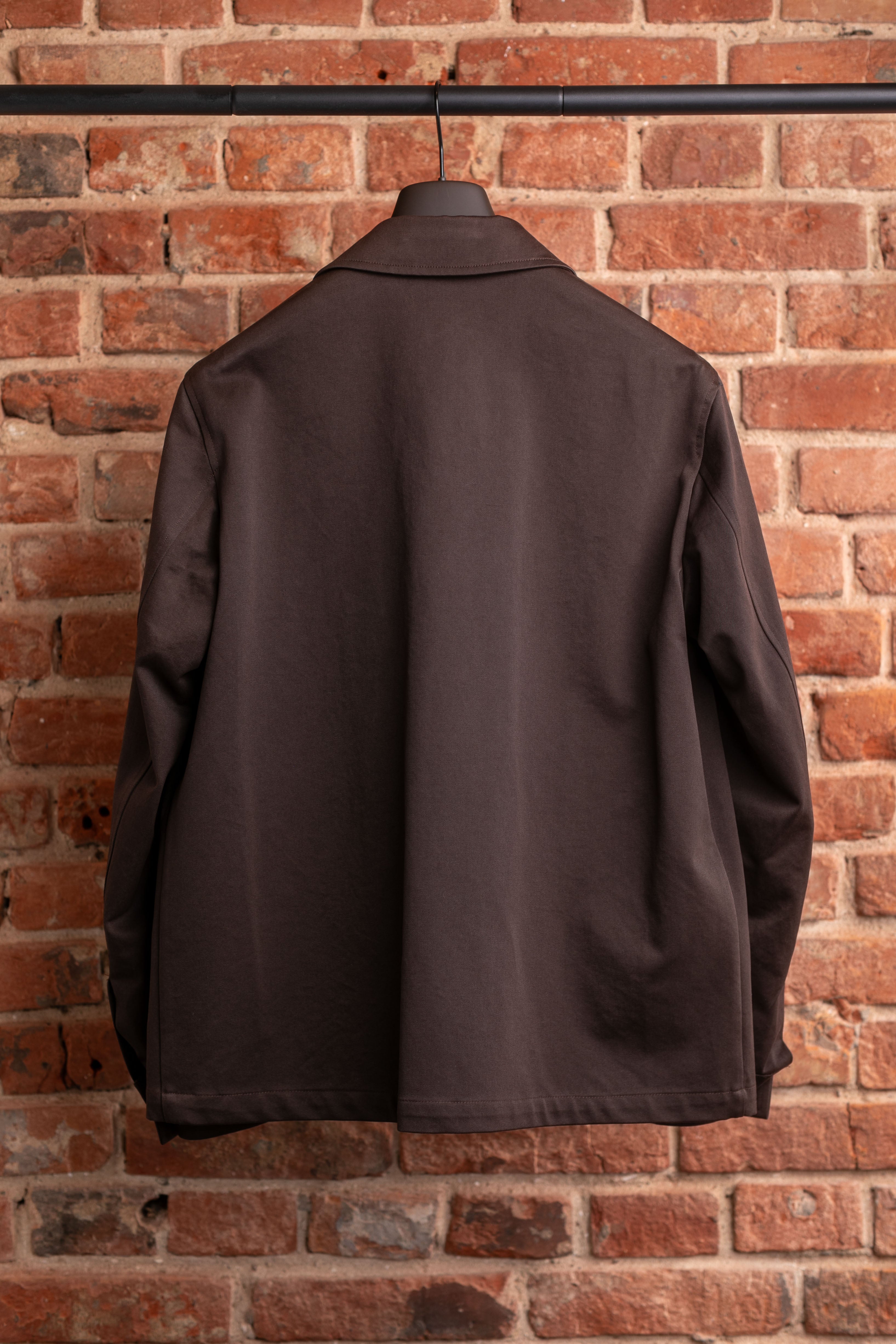 Kurtka Overjacket Scarano Napoli Brown Cotton