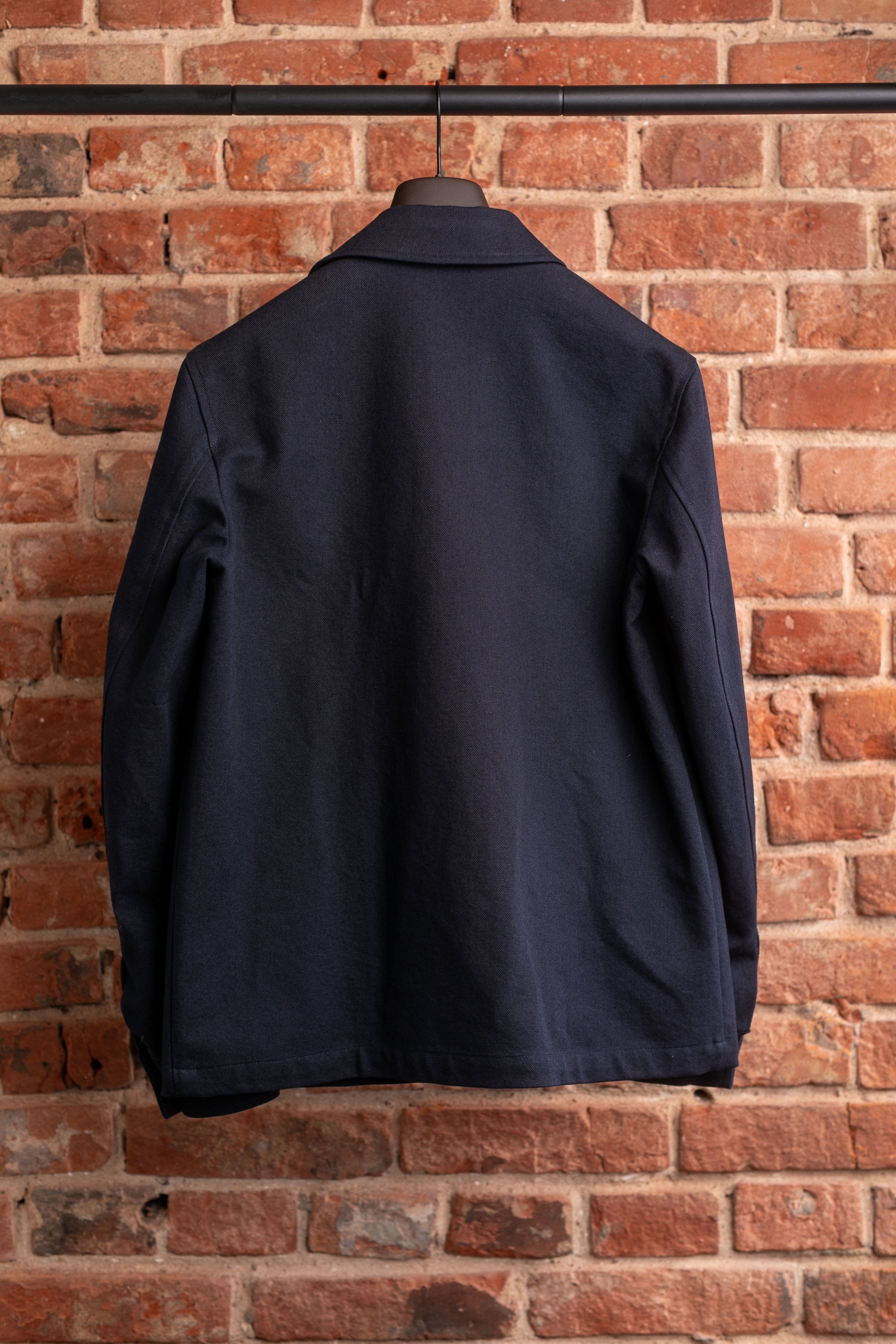 Overjacket Scarano Napoli Navy Cotton Jacket