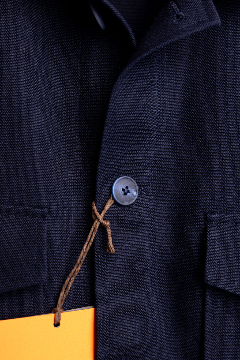 Overjacket Scarano Napoli Navy Cotton Jacket