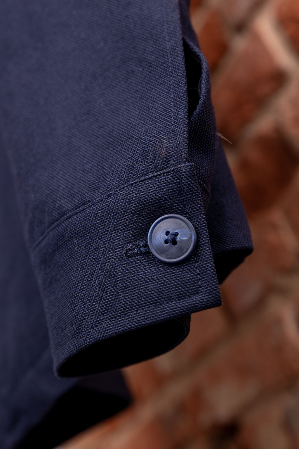 Overjacket Scarano Napoli Navy Cotton Jacket