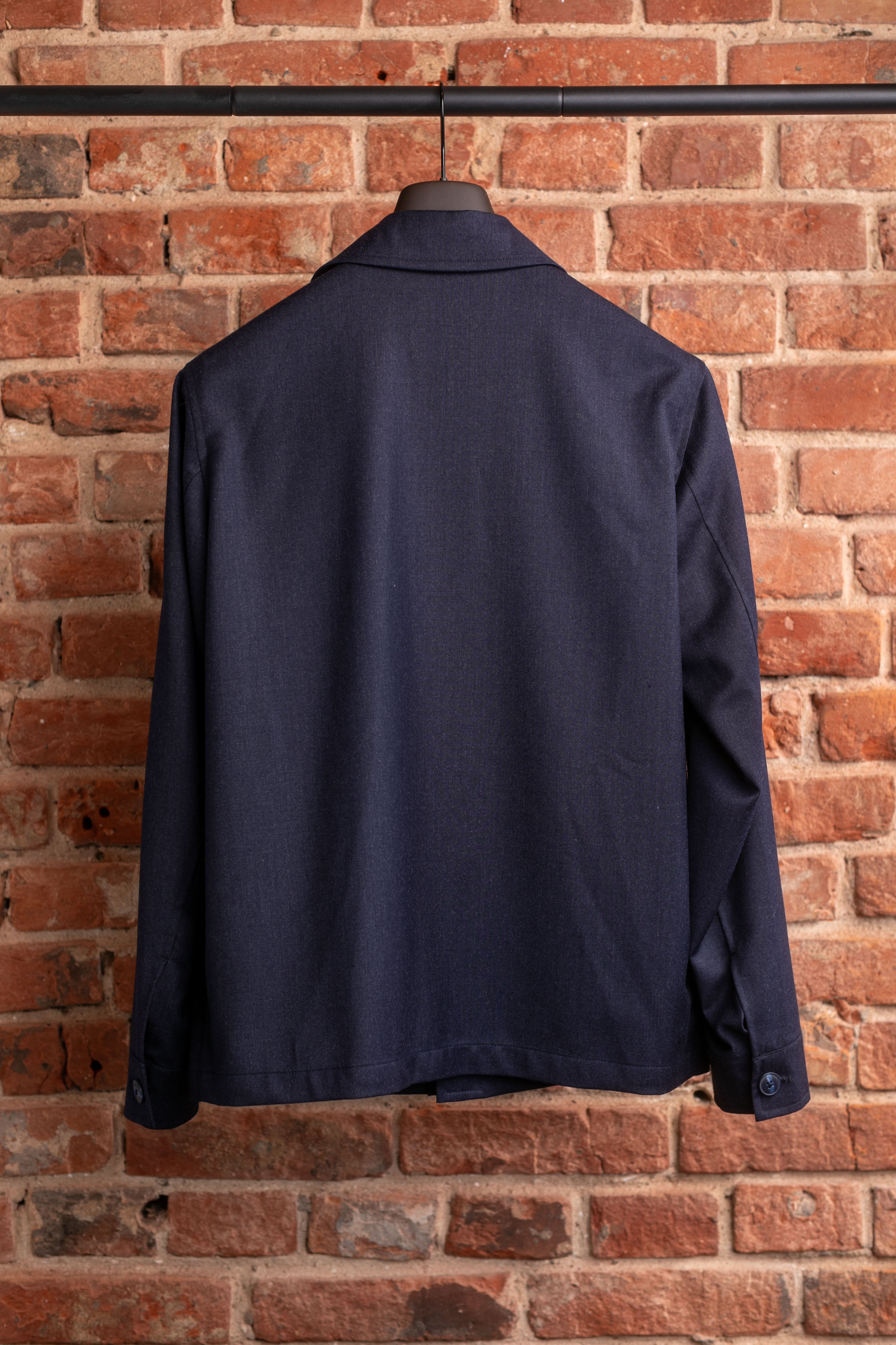 Kurtka Overjacket Scarano Napoli Granatowa Flanela
