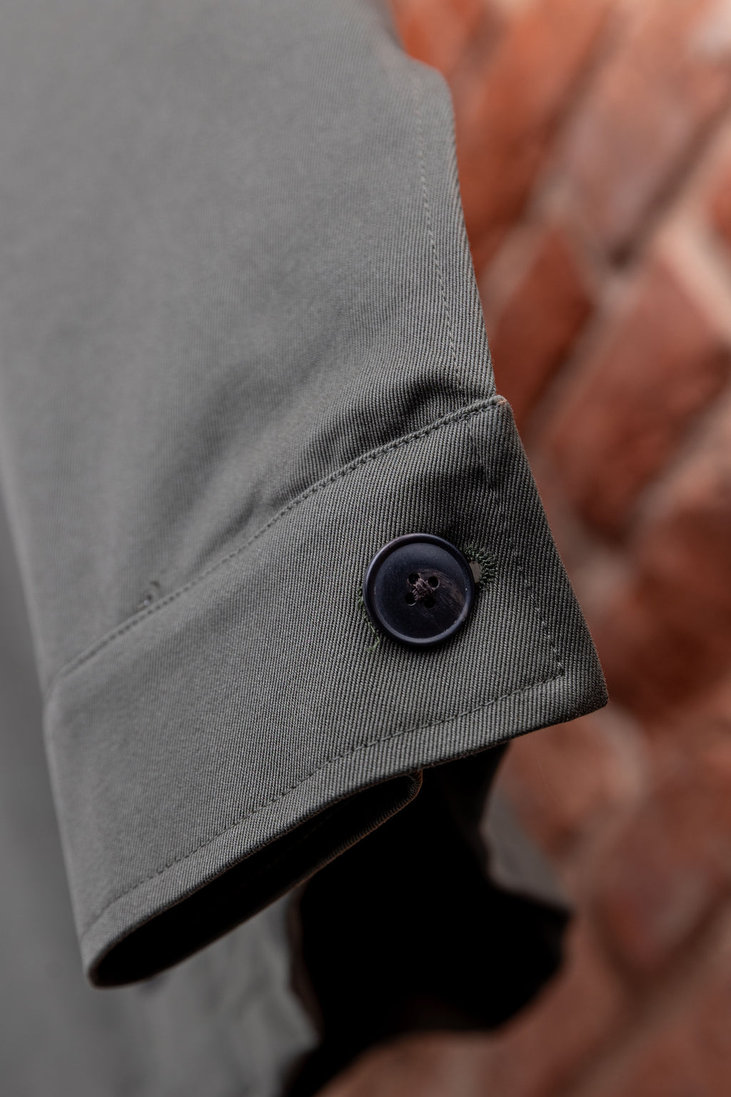 Overjacket Scarano Napoli Khaki Cotton Jacket