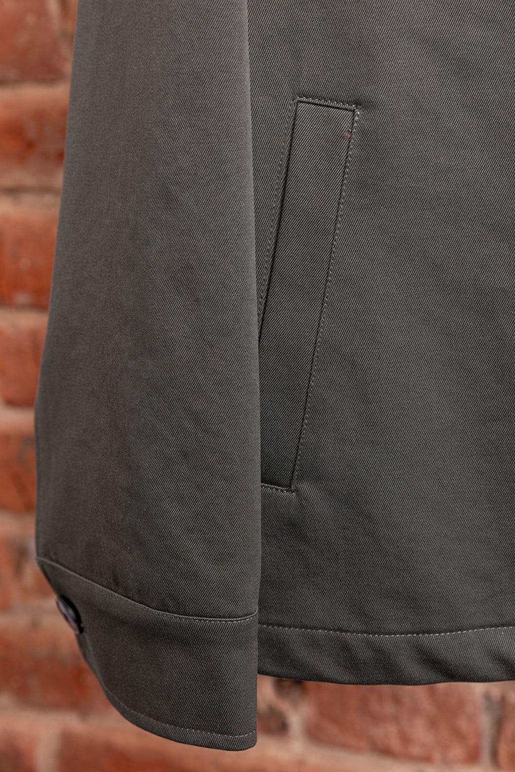 Overjacket Scarano Napoli Khaki Cotton Jacket