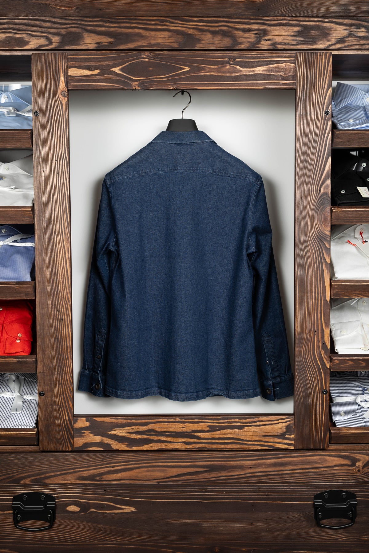 Kurtka Overjacket z Denimu John Henric