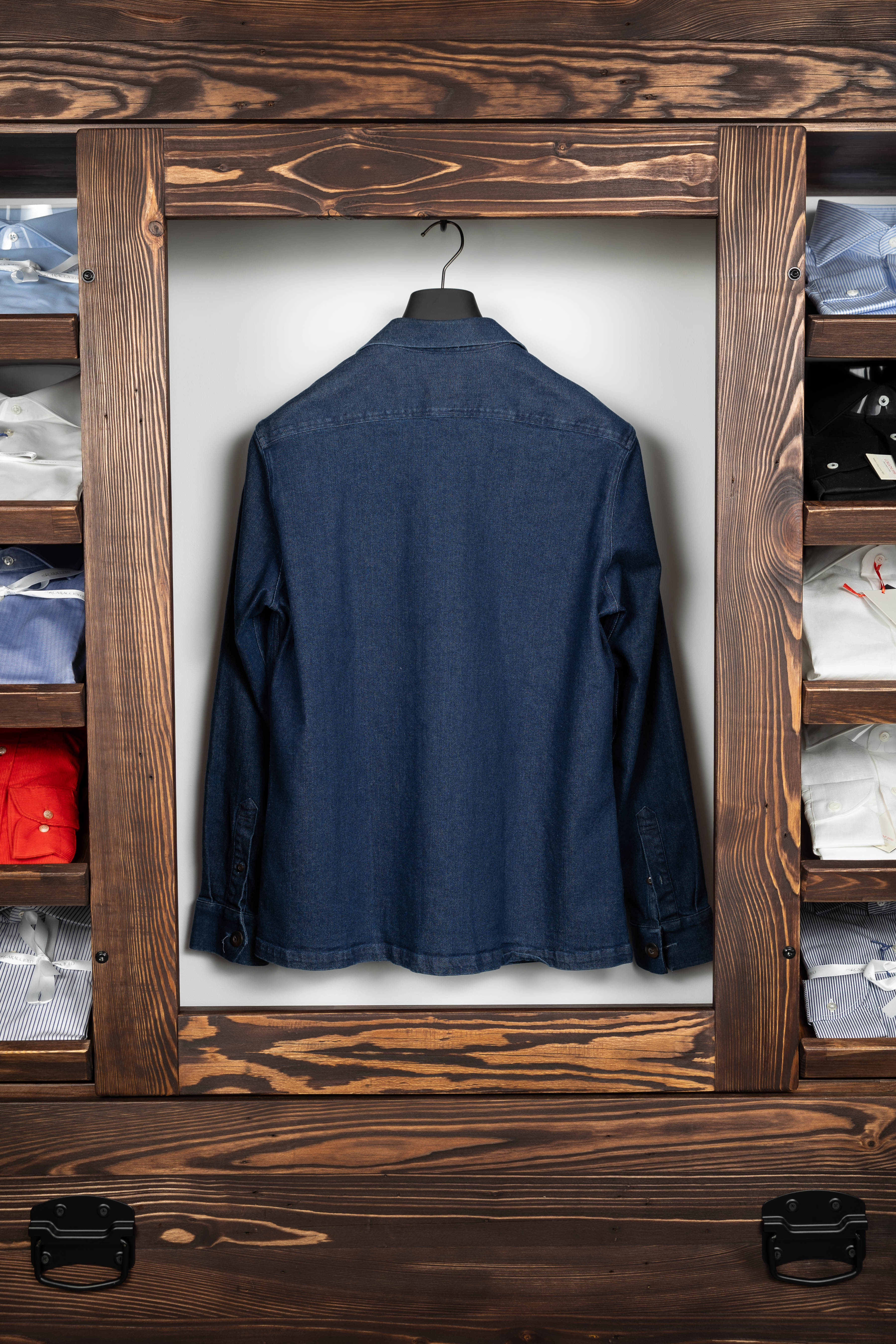 Kurtka Overjacket z Denimu John Henric