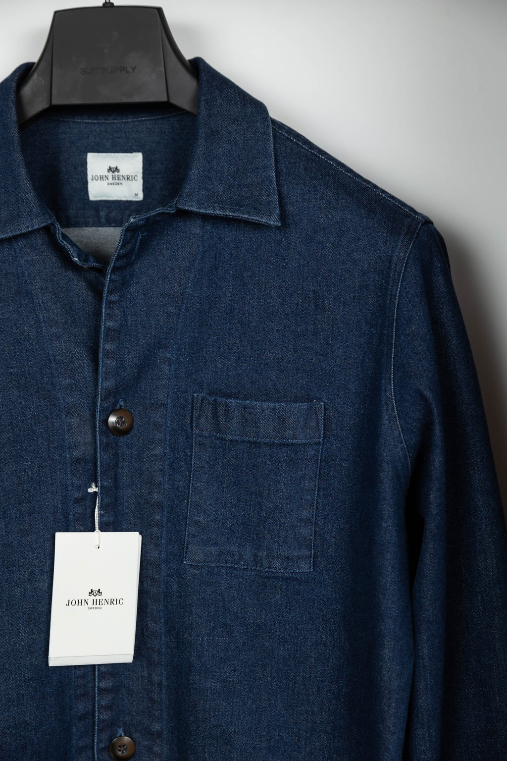 Kurtka Overjacket z Denimu John Henric
