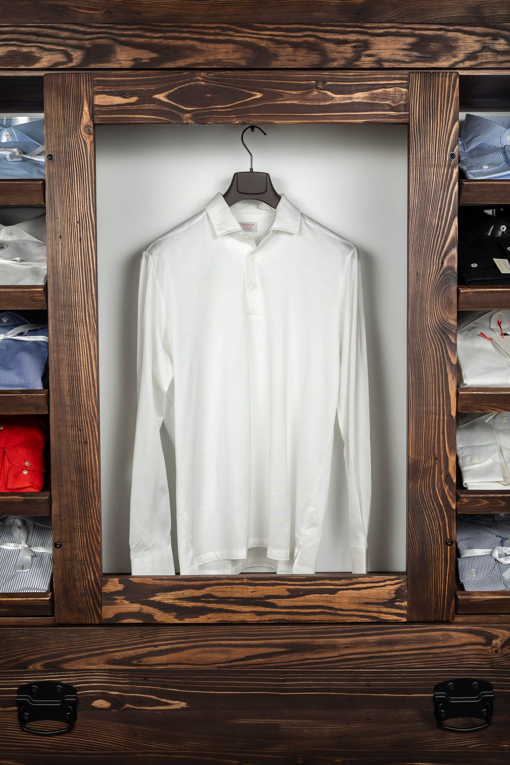 Shirt Cordone 1956 - Black Poplin