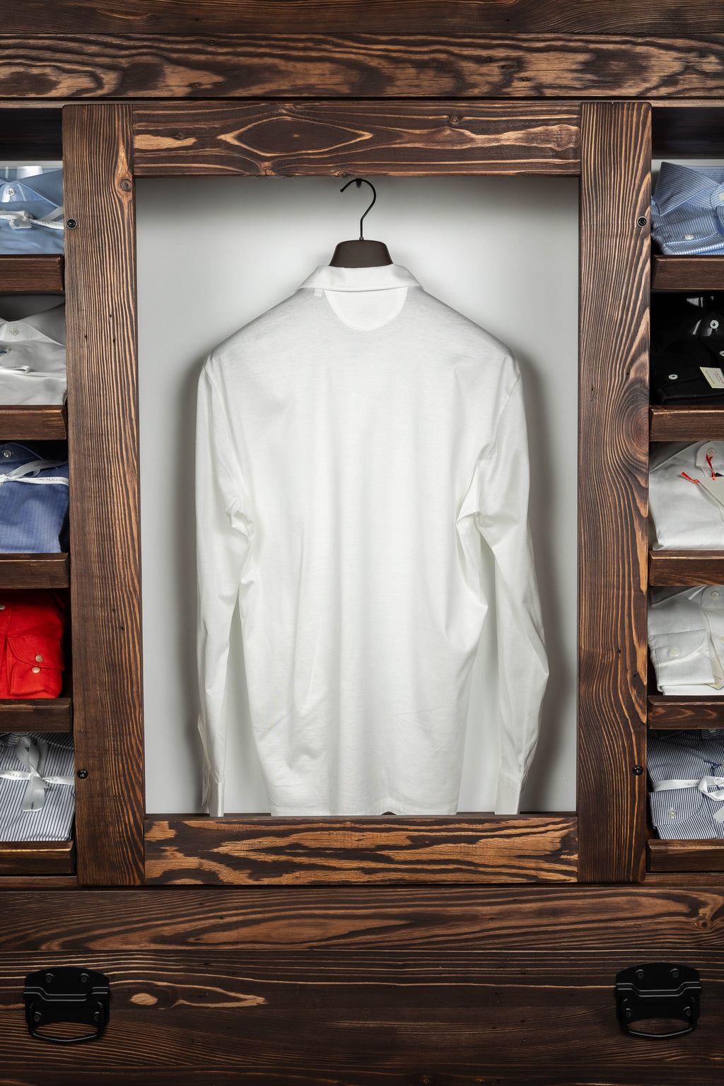 Shirt Cordone 1956 - Black Poplin