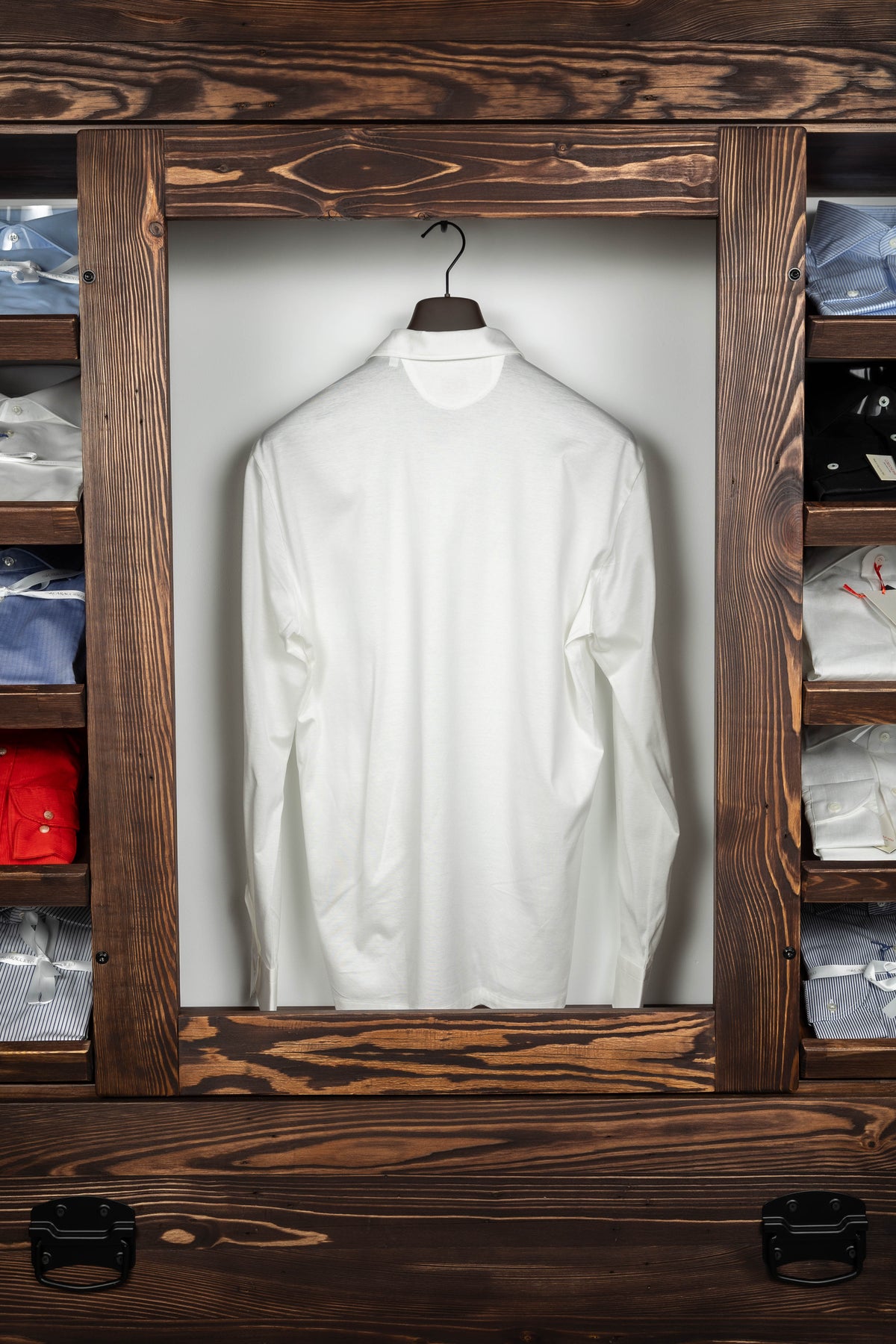 Shirt Cordone 1956 - Black Poplin