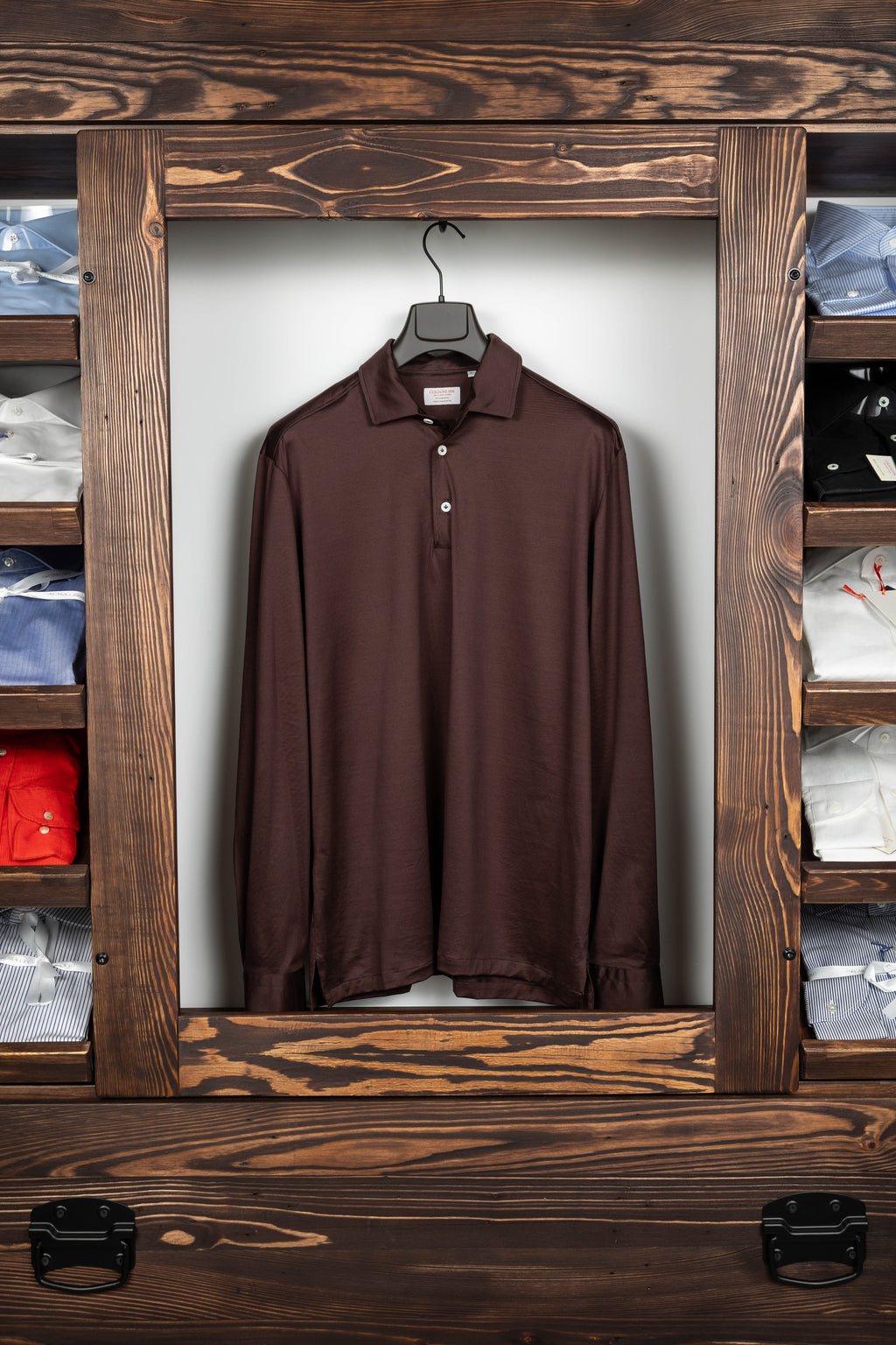 Shirt Cordone 1956 - Black Poplin