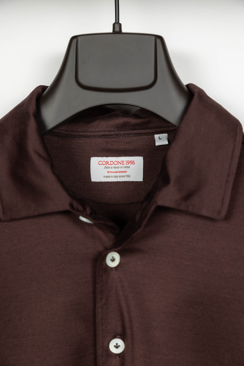 Shirt Cordone 1956 - Black Poplin