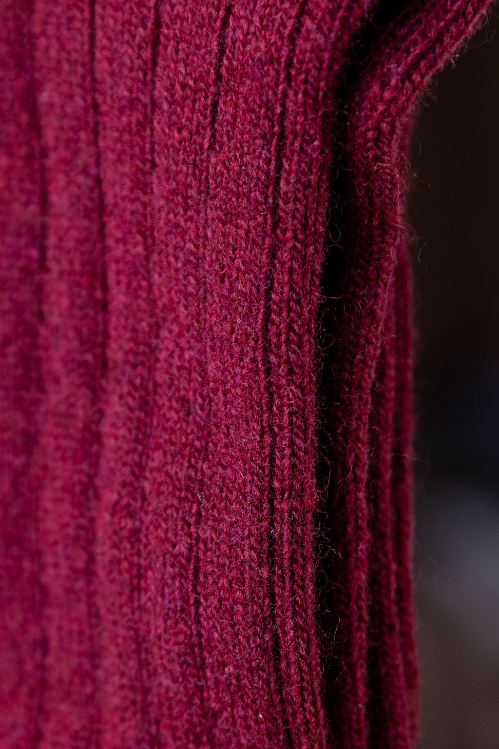 Skarpety Pedemeia Burgundowe Cashwool