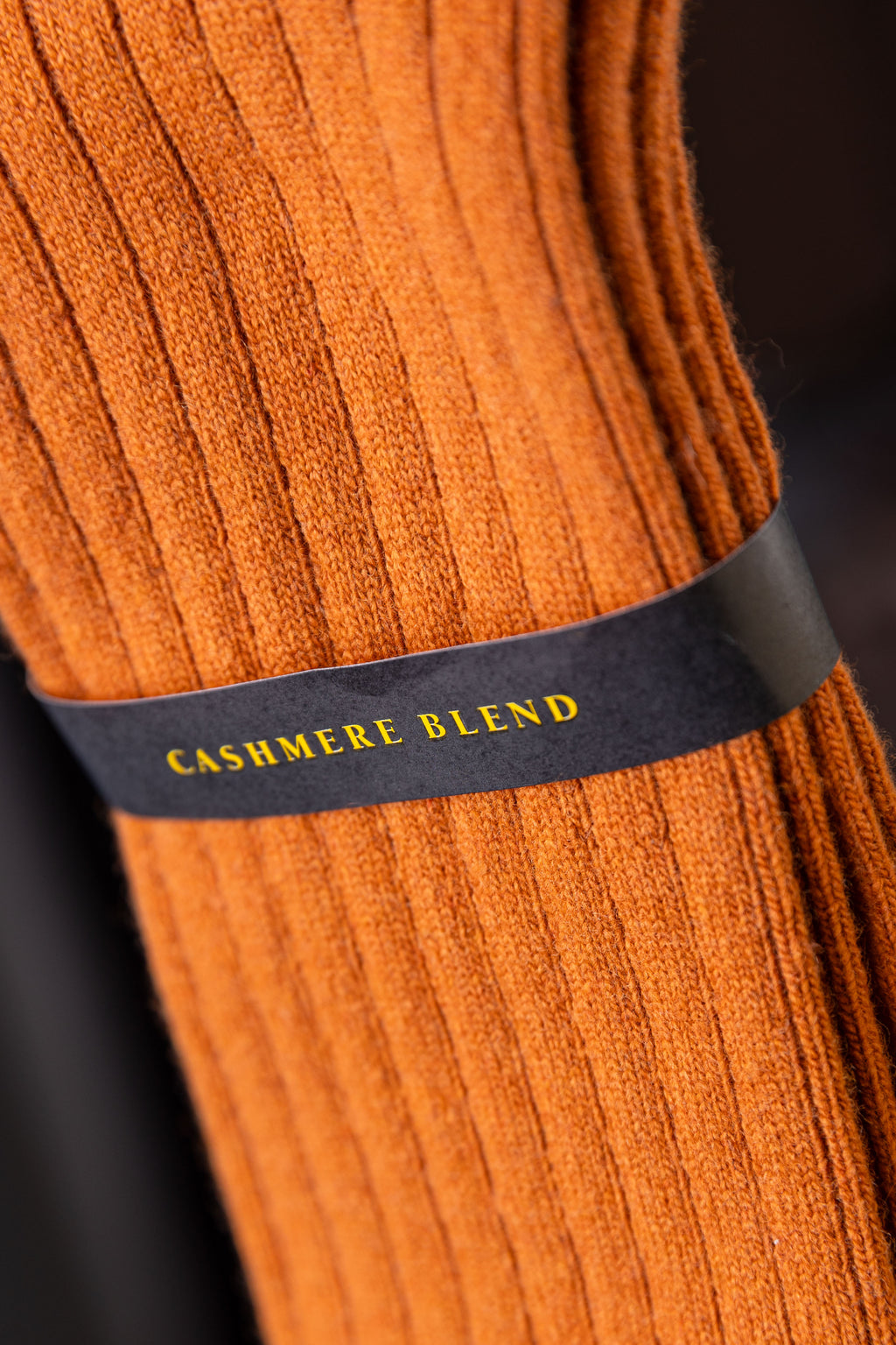 Pedemeia Orange Cashwool Socks