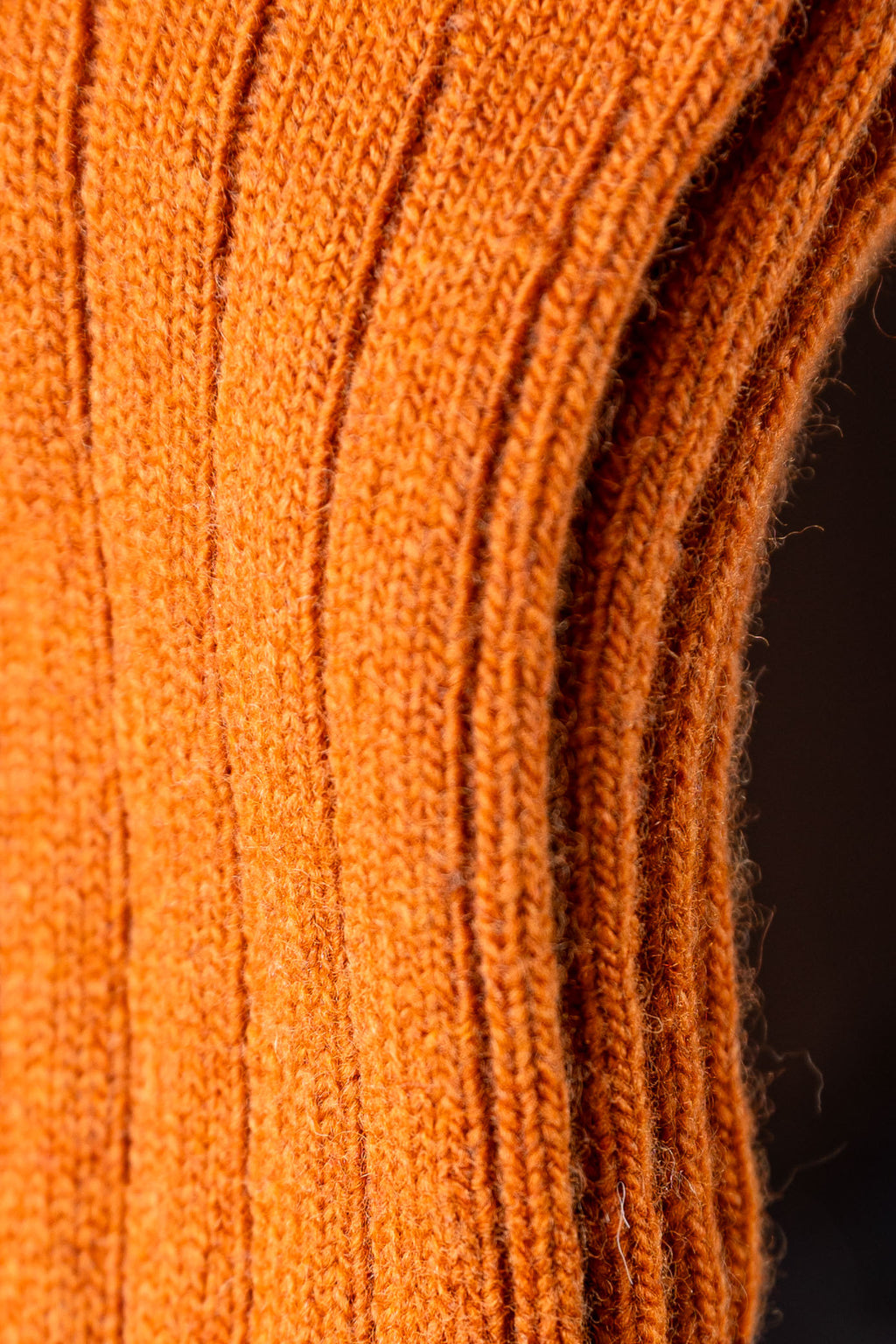 Pedemeia Orange Cashwool Socks
