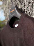 Sweter Crew Neck Caracciolo Brown Cashwool 2026