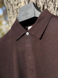 Sweter Polo Caracciolo Brown Cashwool 2026