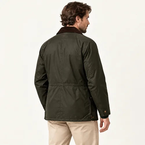 Kurtka Barbour Ashby z tyłu