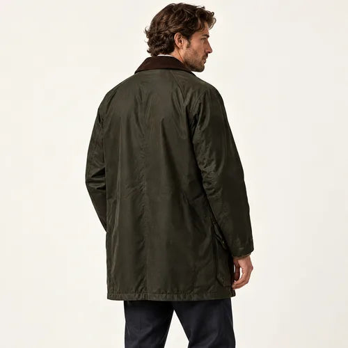 Kurtka Barbour Beaufort z tyłu