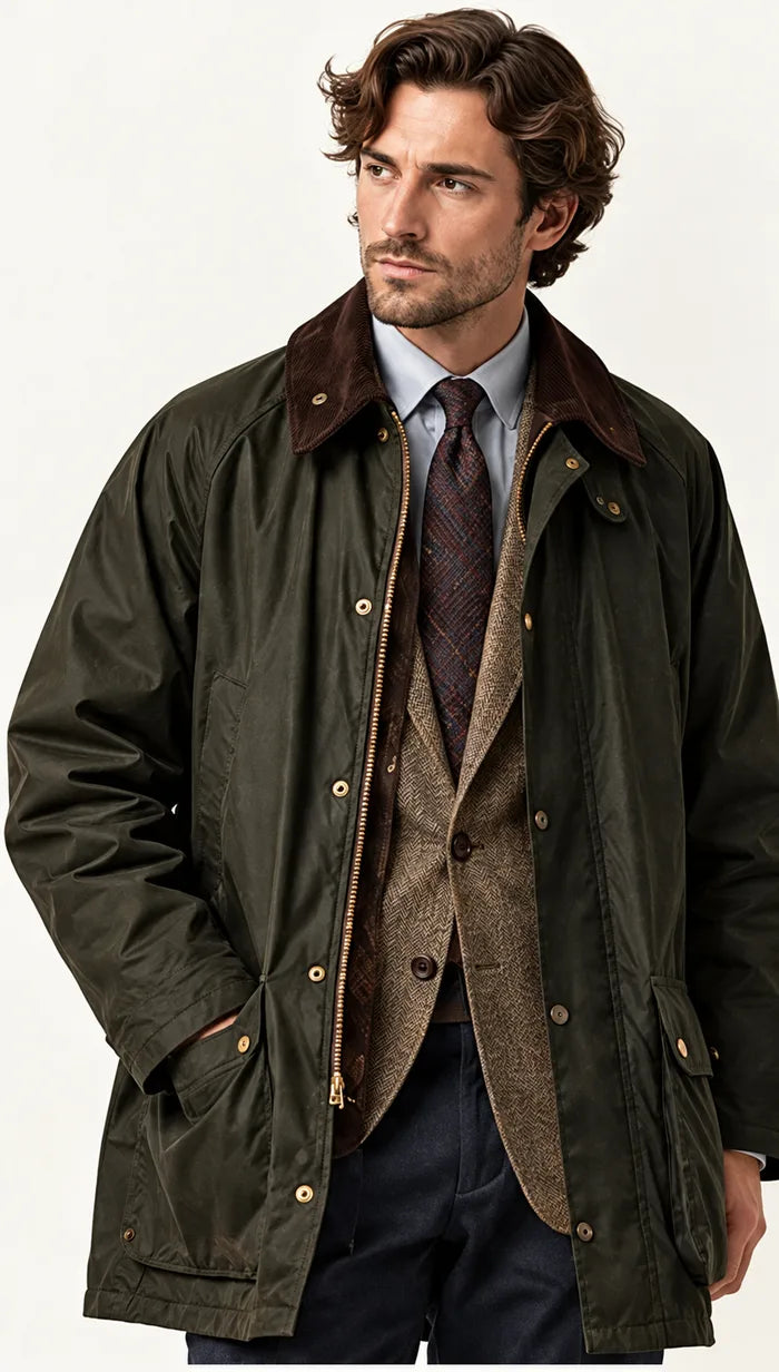 Kurtka Barbour Beaufort z przodu